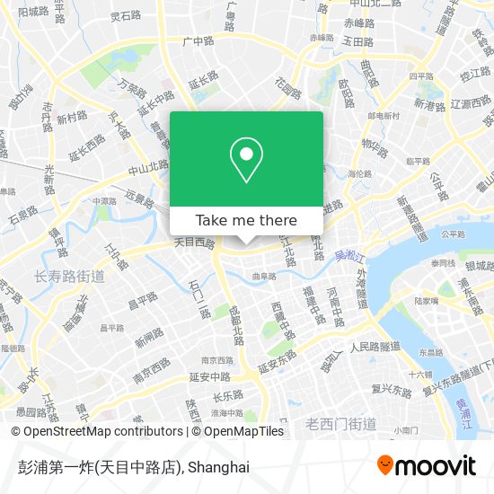 彭浦第一炸(天目中路店) map