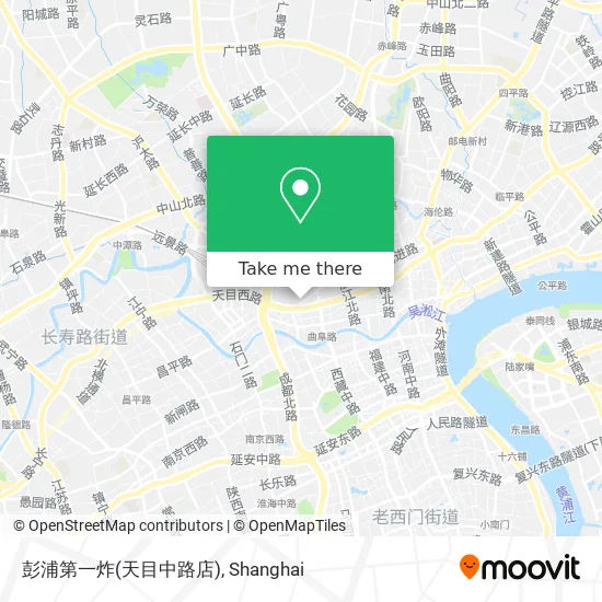 彭浦第一炸(天目中路店) map