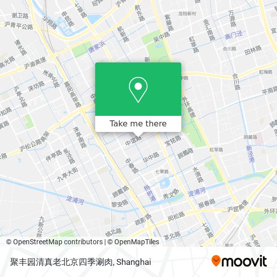 聚丰园清真老北京四季涮肉 map