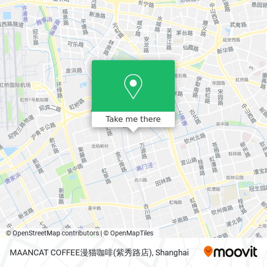 MAANCAT COFFEE漫猫咖啡(紫秀路店) map