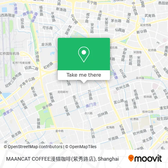 MAANCAT COFFEE漫猫咖啡(紫秀路店) map
