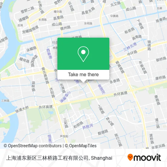 上海浦东新区三林桥路工程有限公司 map