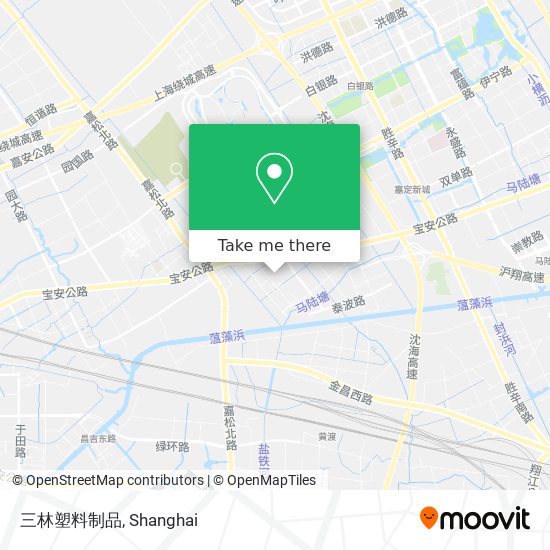 三林塑料制品 map