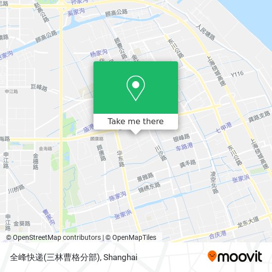 全峰快递(三林曹格分部) map