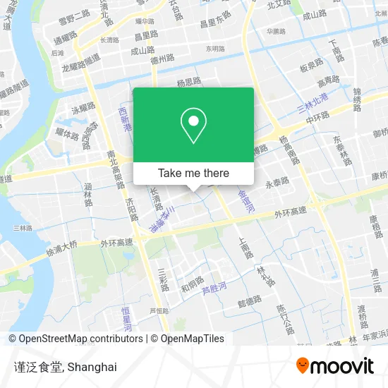 谨泛食堂 map