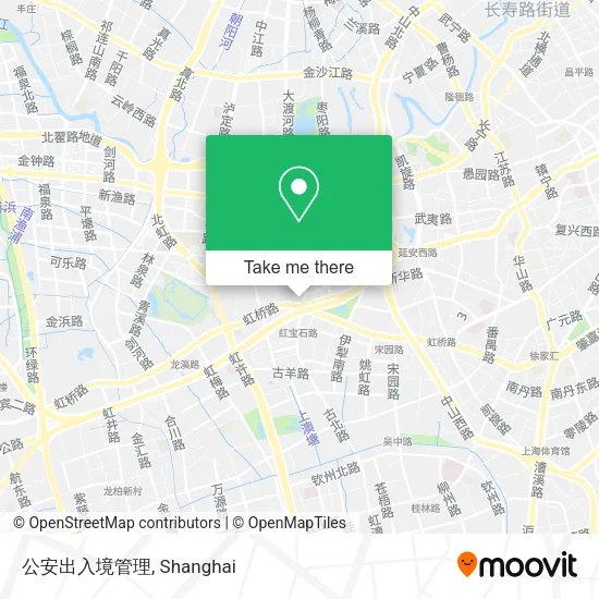 公安出入境管理 map