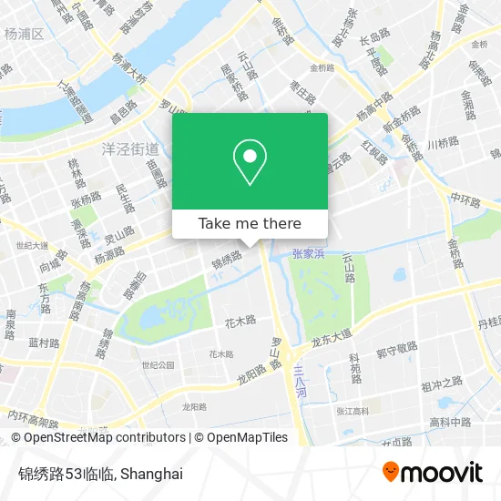 锦绣路53临临 map