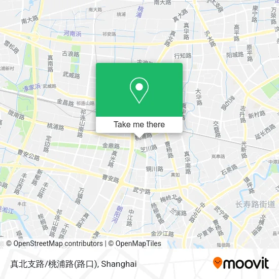 真北支路/桃浦路(路口) map