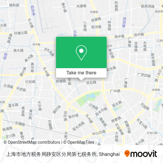 上海市地方税务局静安区分局第七税务所 map