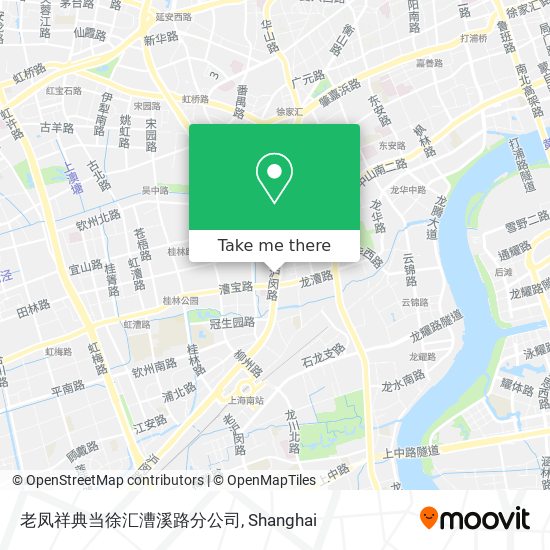 老凤祥典当徐汇漕溪路分公司 map