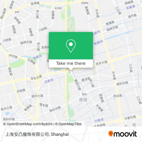 上海安凸服饰有限公司 map