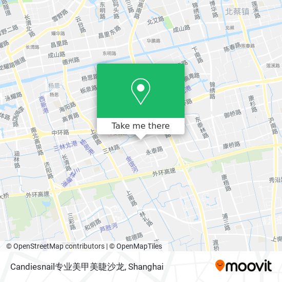 Candiesnail专业美甲美睫沙龙 map