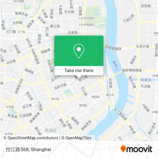 控江路568 map