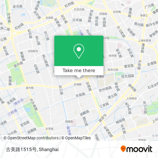古美路1515号 map