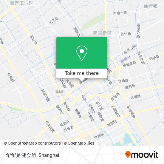 华华足健会所 map