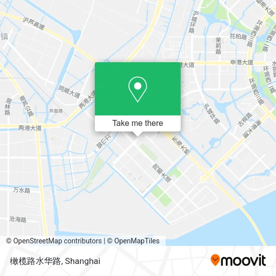 橄榄路水华路 map