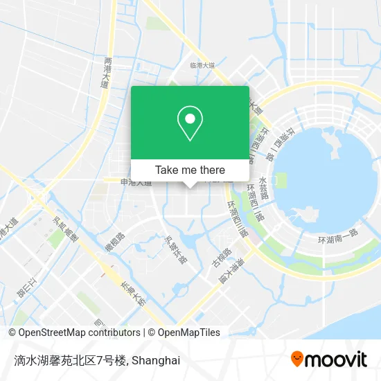 滴水湖馨苑北区7号楼 map