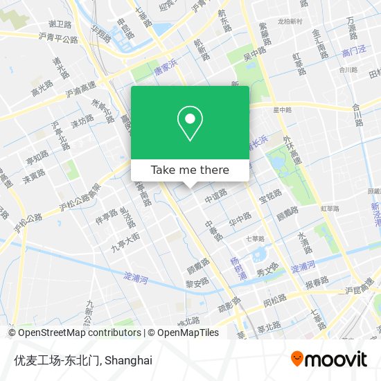 优麦工场-东北门 map