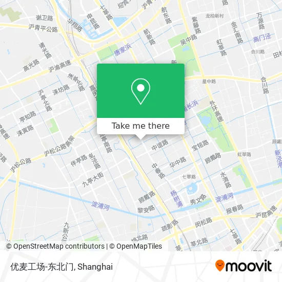 优麦工场-东北门 map