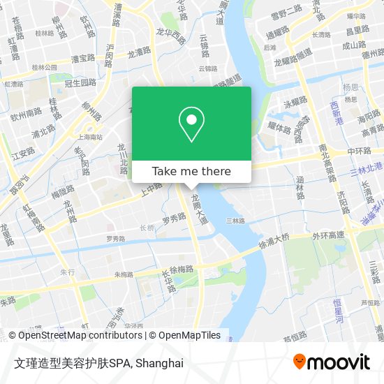 文瑾造型美容护肤SPA map