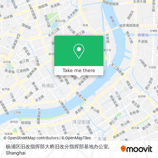 杨浦区旧改指挥部大桥旧改分指挥部基地办公室 map