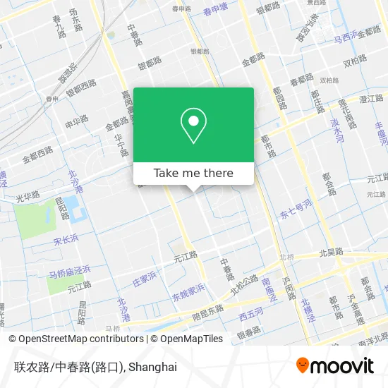 联农路/中春路(路口) map