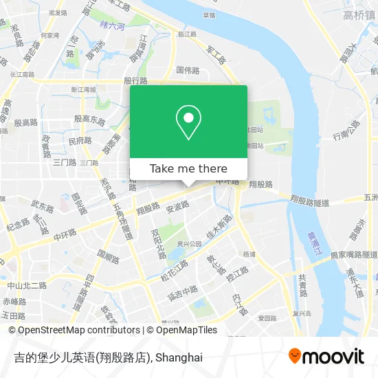 吉的堡少儿英语(翔殷路店) map