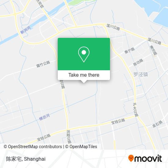 陈家宅 map