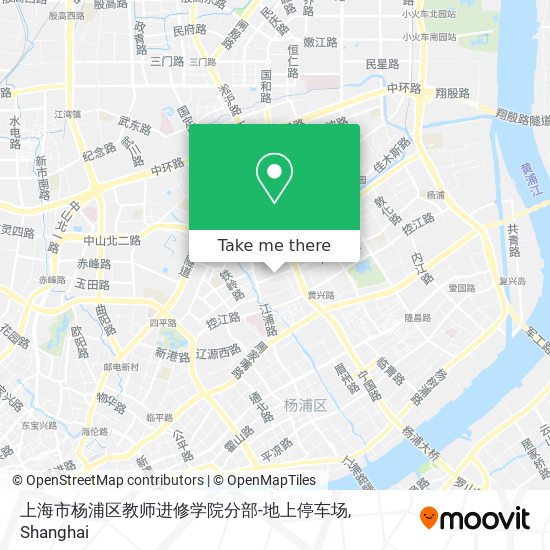 上海市杨浦区教师进修学院分部-地上停车场 map