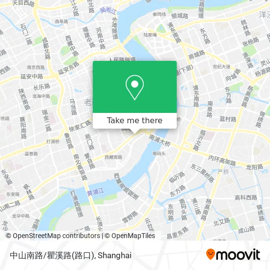 中山南路/瞿溪路(路口) map