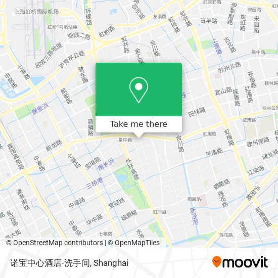 诺宝中心酒店-洗手间 map