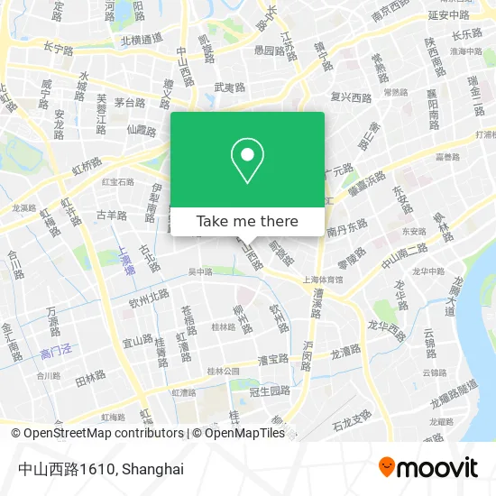 中山西路1610 map