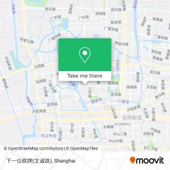下一位棋牌(文诚路) map
