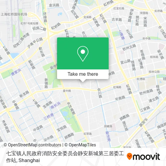 七宝镇人民政府消防安全委员会静安新城第三居委工作站 map