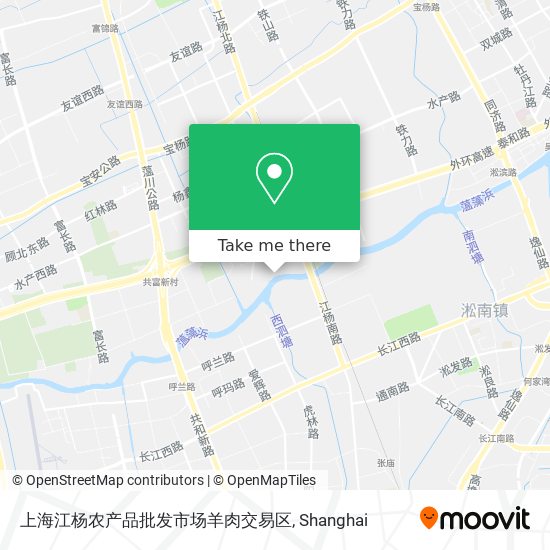 上海江杨农产品批发市场羊肉交易区 map