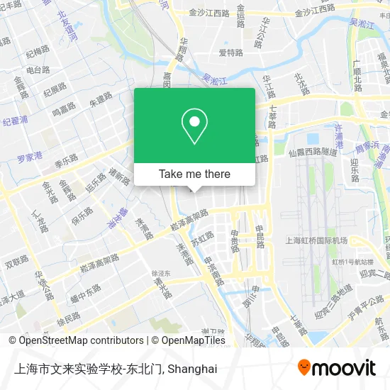 上海市文来实验学校-东北门 map