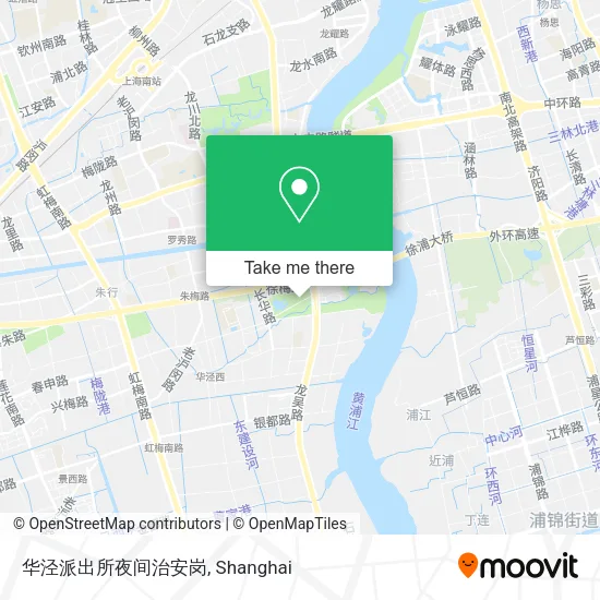 华泾派出所夜间治安岗 map