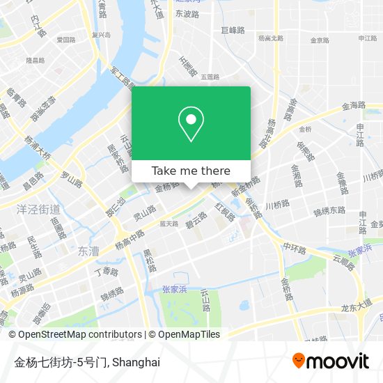 金杨七街坊-5号门 map