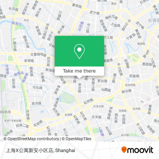 上海X公寓新安小区店 map