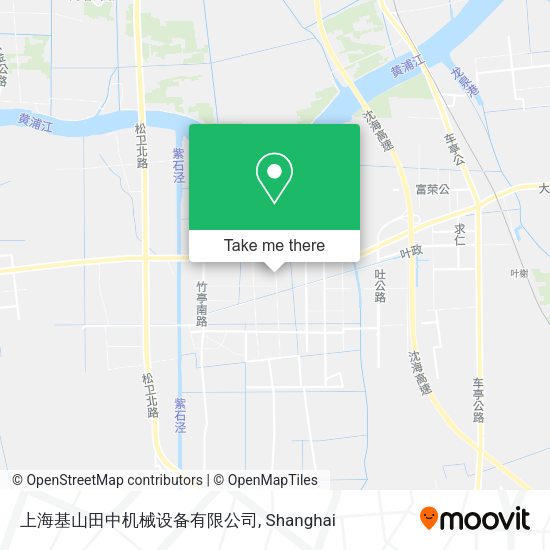 上海基山田中机械设备有限公司 map