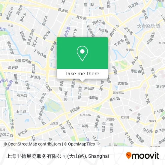 上海里扬展览服务有限公司(天山路) map