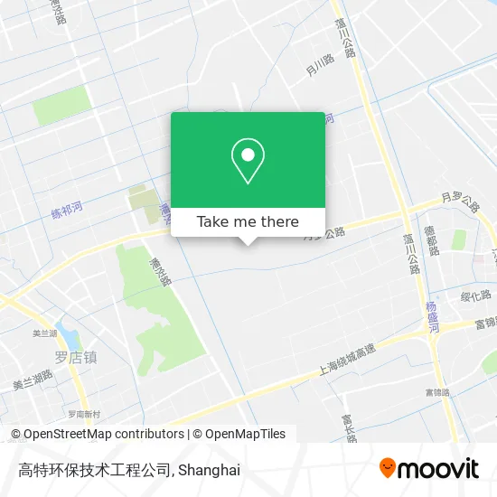 高特环保技术工程公司 map