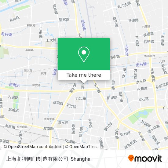 上海高特阀门制造有限公司 map