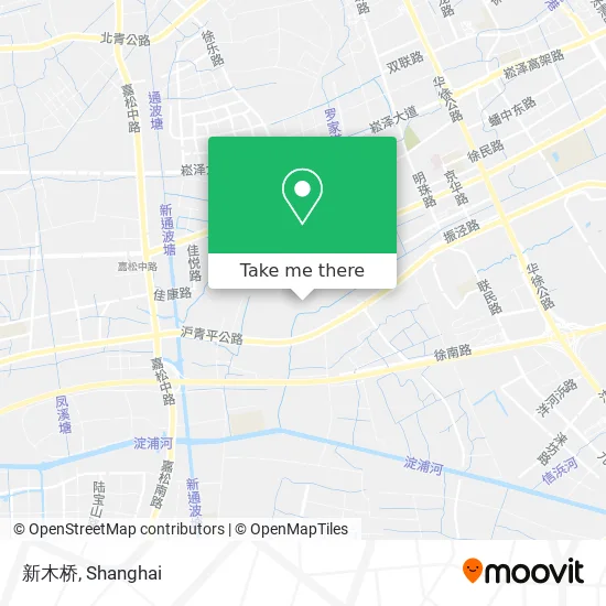 新木桥 map