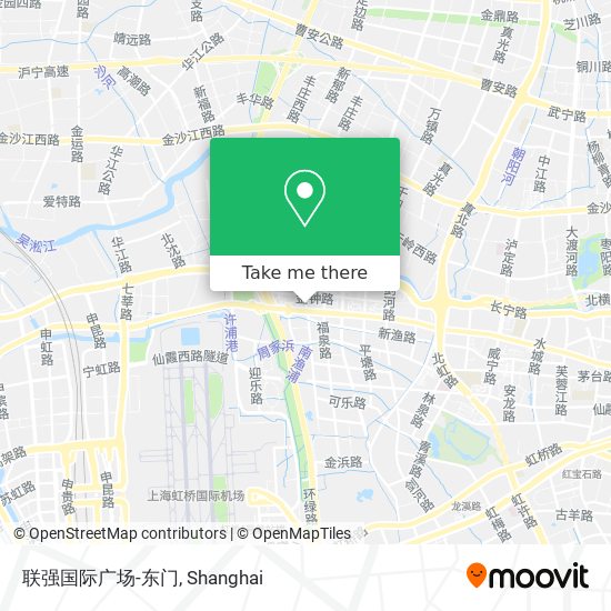 联强国际广场-东门 map