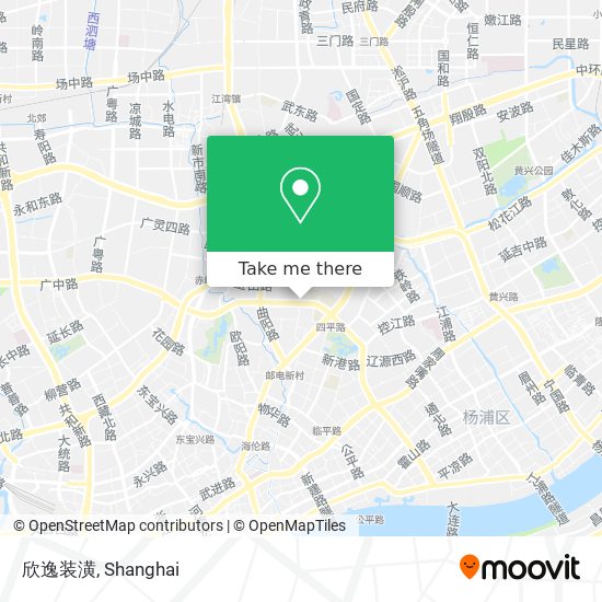 欣逸装潢 map