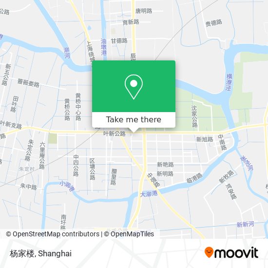 杨家楼 map