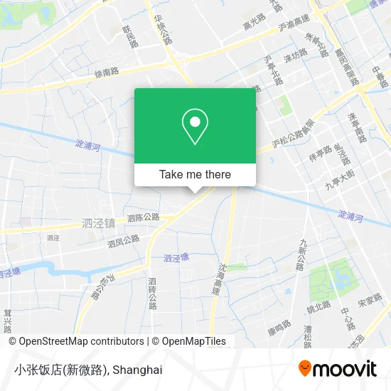小张饭店(新微路) map