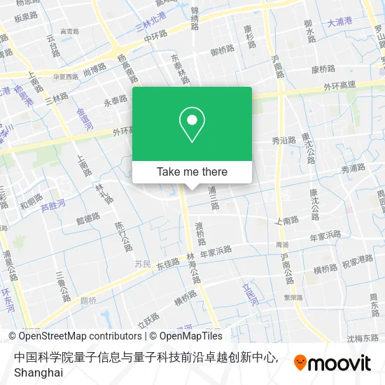中国科学院量子信息与量子科技前沿卓越创新中心 map