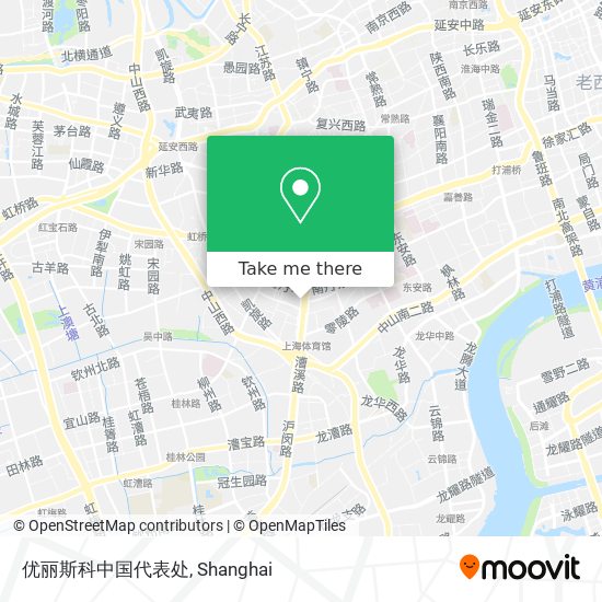 优丽斯科中国代表处 map